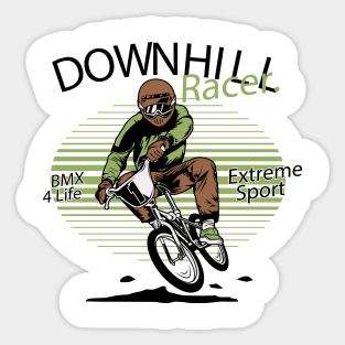 BMX Downhill Sticker